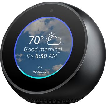 Amazon Echo Spot | Smart Alarm Clock w/ Alexa