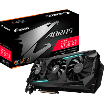 GIGABYTE AORUS Radeon RX 5700 XT 8G (rev. 2.0) [GV-R57XTAORUS-8GD]