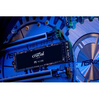 Crucial P5 500GB PCIe M.2 2280SS SSD [CT500P5SSD8]