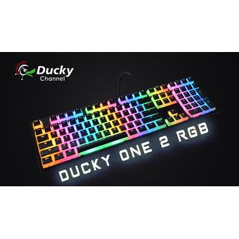 Ducky One 2 RGB TKL Mechanical Keyboard (Pudding Edition)