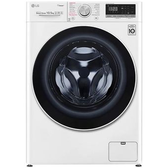 LG 10.5KG Front Load Washer w/ AI Direct Drive, Steam [FV1450S4W]