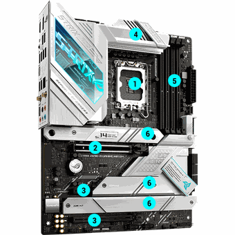 ASUS ROG STRIX Z690-A GAMING WIFI D4, ATX motherboard
