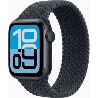 Apple Watch SE 3 (40mm, GPS + Cellular) - Aluminum Case with Braided Solo Loop