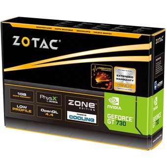 ZOTAC GeForce GT 730 1GB Zone Edition [ZT-71114-20L]