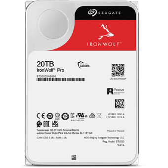 Seagate IronWolf Pro NAS Hard Drive 20TB [ST20000NE000]