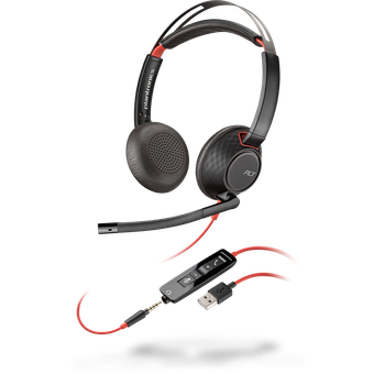 Poly Blackwire 5220 USB-A Corded Stereo Headset