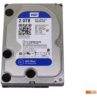 Western Digital WD Scorpio Blue 2.5" PC HDD, 2TB / 128MB Cache