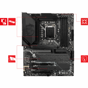 MSI MPG Z590 Gaming PLUS, ATX motherboard