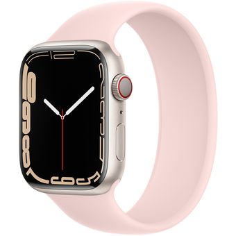 Apple Watch Series 7 (41mm, GPS + Cellular) - Aluminum Case with Solo Loop