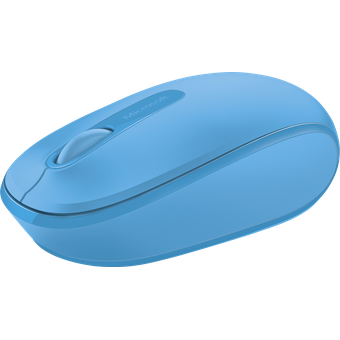 Microsoft Wireless Mobile Mouse 1850 (Cyan Blue) [U7Z-00059]