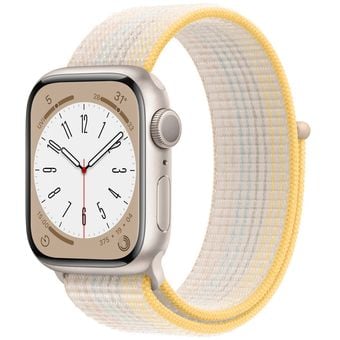 Apple Watch Series 8 (45mm, GPS) - Aluminum Case with Sport Loop