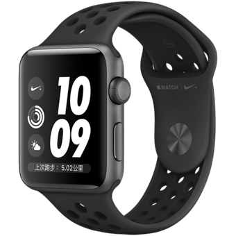 Apple Watch Nike+ Series 3 (GPS + Cellular) - 42mm, Space Gray Aluminium Case w/ Charcoal Sports Band