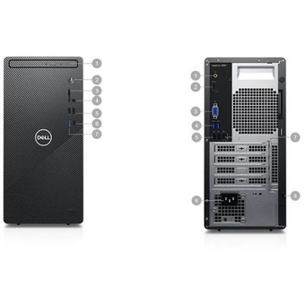 Dell Inspiron Compact Desktop, i5-11400, 8GB/1TB
