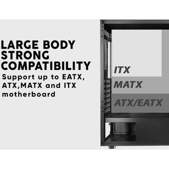 Armaggeddon Tessaraxx APEX 8 Air E-ATX Gaming PC Case