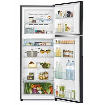 Hitachi 443L Stylish Line, Stylish Deluxe Top Mount Freezer [R-VX490PM9 BBK / BSL]