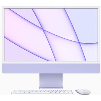Apple iMac 24" (2021, M1, Two Ports) 8‑Core CPU, 7‑Core GPU, 8GB/256GB