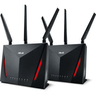ASUS RT-AC86U, AC2900 Dual Band Gigabit WiFi Gaming Router (2-Pack)