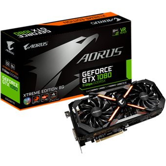 GIGABYTE AORUS GeForce GTX 1080 Xtreme Edition 8G 11Gbps