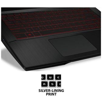 MSI GF63 Gaming Laptop Notebook, 15.6", i7-10750H, 8GB/512GB [10SCXR-047MY]