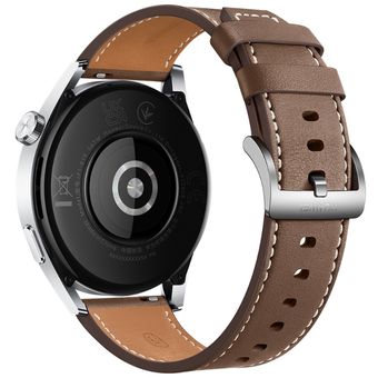 HUAWEI Watch GT 3 - 46mm, Brown Leather Strap