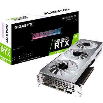 GIGABYTE GeForce RTX 3060 Ti Vision OC 8G - Rev 1.0 (GV-N306TVISION OC-8GD)