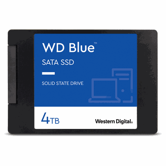 Western Digital WD Blue SATA SSD 2.5”/7mm cased, 4TB [WDS400T2B0A]