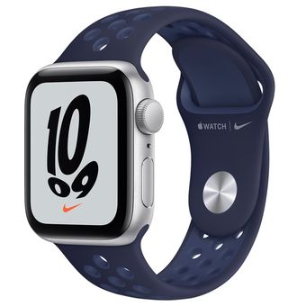 Apple Watch SE 2020 (44mm, GPS + Cellular) - Aluminum Case with Nike Sport Band
