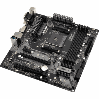 ASRock B450M Pro4, mATX motherboard