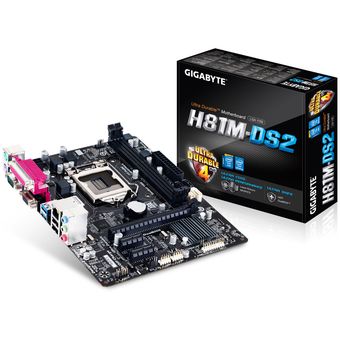 GIGABYTE GA-H81M-DS2 (rev. 1.0), mATX motherboard