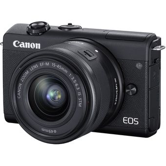 Canon EOS M200, 15-45mm & 22mm Twin Lens Kit