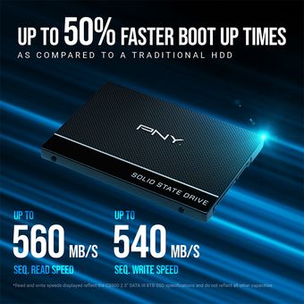 PNY CS900 2.5'' SATA III SSD, 240GB