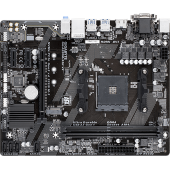 GIGABYTE GA-A320M-S2H V2 (rev. 1.x), m-ATX motherboard
