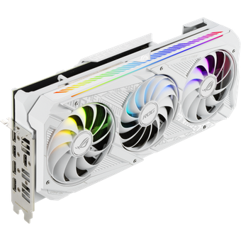 ASUS ROG Strix GeForce RTX 3070 V2 White OC Edition 8GB GDDR6 LHR