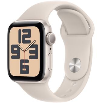 Apple Watch SE 2023 (40mm, GPS + Cellular) - Aluminum Case with Sport Band