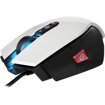 Corsair M65 PRO RGB FPS Gaming Mouse - White (WW) (Refurbished)