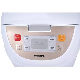 Philips 1.8L Viva Collection Fuzzy Logic Rice Cooker [HD3130]