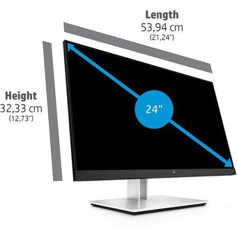 HP E24u G4, 23.8" FHD USB-C Monitor