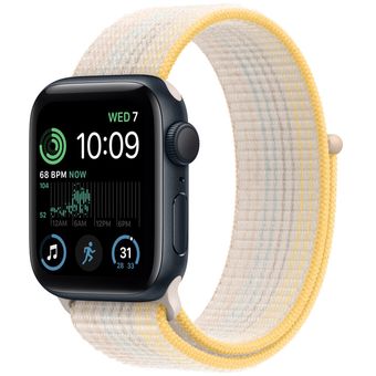 Apple Watch SE 2022(40mm, GPS) - Midnight Aluminum Case with Sport Loop
