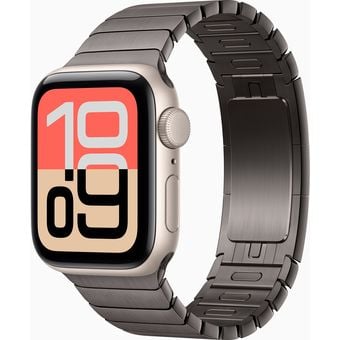 Apple Watch SE 3 (40mm, GPS + Cellular) - Aluminum Case with Link Bracelet