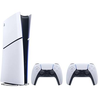 Sony PlayStation 5 Slim Digital Edition (1TB) - Two Dualsense Controller