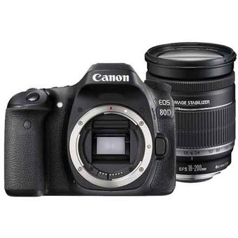 Canon EOS 80D, EF-S 18-200mm IS USM Lens