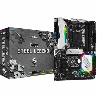 ASRock B450 Steel Legend, ATX motherboard