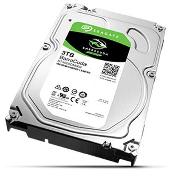 Seagate BarraCuda 3.5" HDD, 3TB [ST3000DM008]