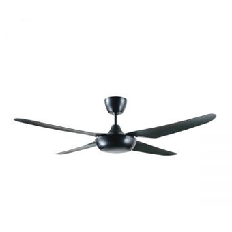 Deka DF40P, 56" ABS Polymer Blades Ceiling Fan, Black