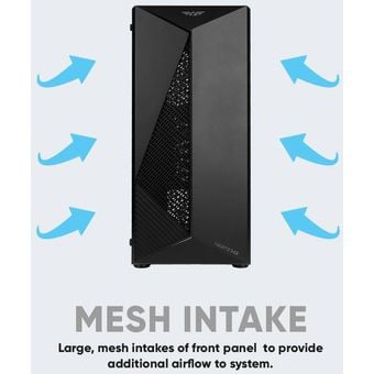 Armaggeddon Nimitz N3 Excellent ATX Gaming PC Case w/ RGB Effect