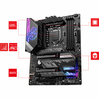 MSI MPG Z590 Gaming CARBON WIFI, ATX motherboard