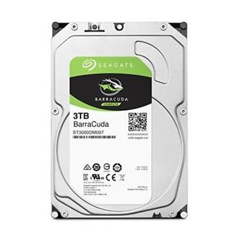 Seagate BarraCuda 3.5" HDD, 3TB [ST3000DM007]