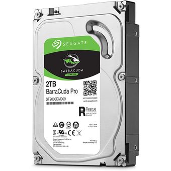 Seagate BarraCuda Pro 3.5" HDD, 2TB [ST2000DM009]