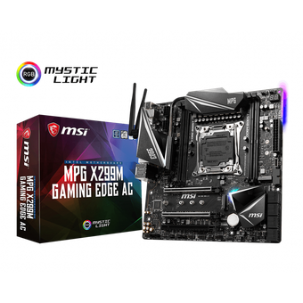 MSI MPG X299M Gaming Edge AC, m-ATX motherboard