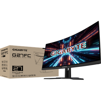 GIGABYTE G27FC A, 27" Full HD 165Hz 1ms Curved Gaming Monitor